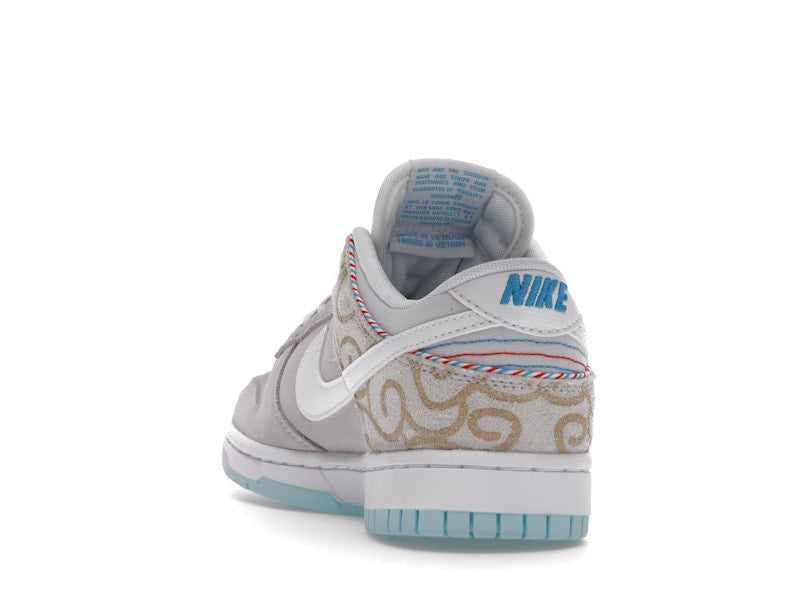Nike Dunk Low Barbershop Grey - Grey/White/Teal - DH7614-500 - 26