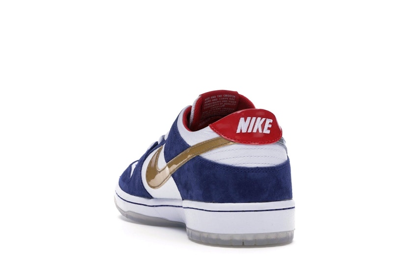 Nike Dunk Sb Low Ishod Wair Bmw - Deep Royal Blue/Metallic Silver-University Red-Metallic Silver - 839685-416 - 26