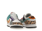 Nike Dunk Low Safari Mix (W) - White/Washed Teal/Electro Purple - DN3866-100 - 26