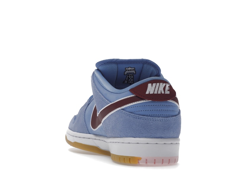 Nike Sb Dunk Low Valour Blue Team Maroon - Valor Blue/Team Maroon/White/Gum - DQ4040-400 - 26