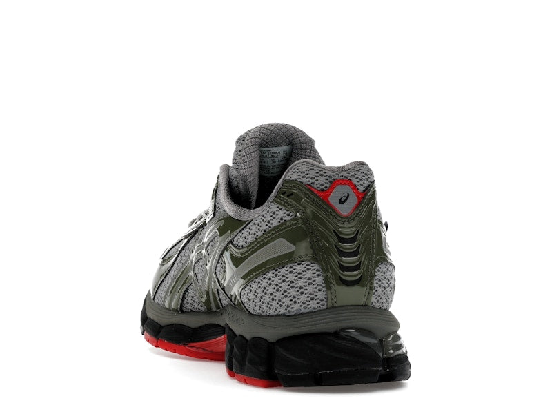 Asics Gel Kayano 121 Up There - Olive Green/Grey/Red - 1203A869-021 - 26