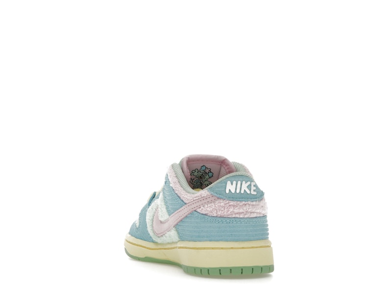 Nike Sb Dunk Low Verdy Visty (PS) - Blue Gaze/Light Arctic Pink/Bicycle Yellow - FZ7195-400 - 26