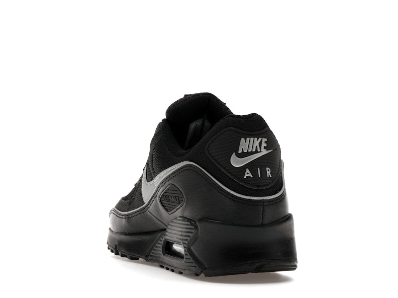 Nike Air Max 90 Premium Black Reflective - Black/Black/Anthracite/Multi-Color - HV4517-002 - 26
