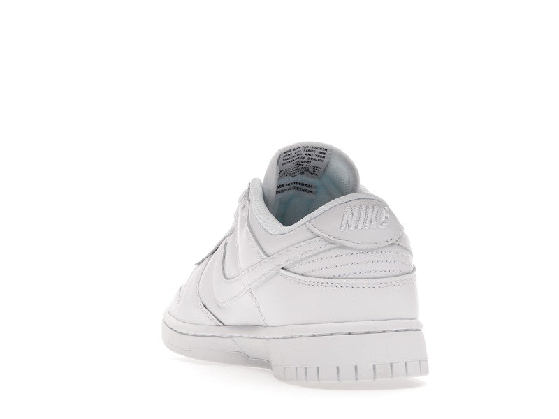 Nike Dunk Low Triple White 2021 (W) - White/White-White - DD1503-109 - 26