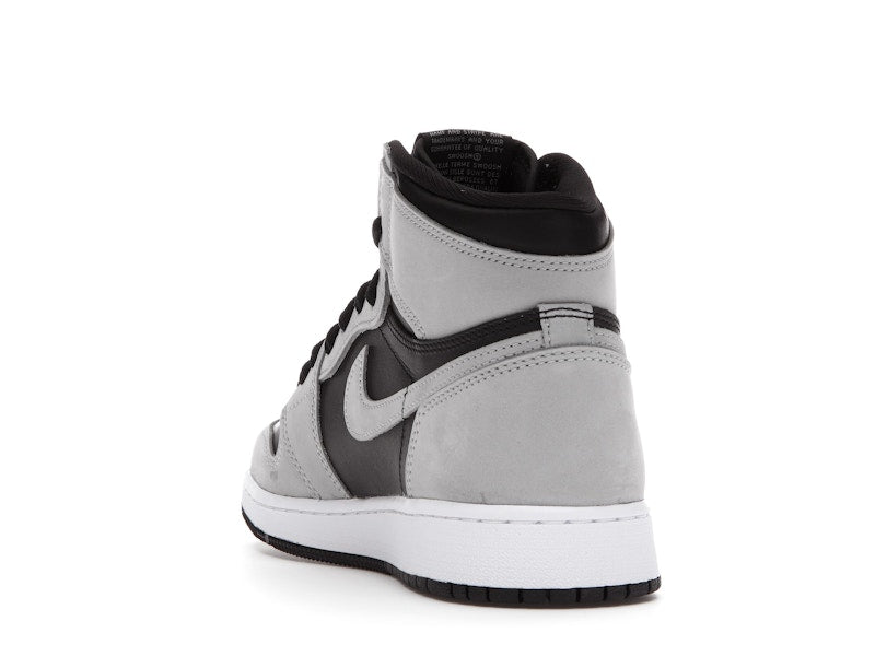 Air Jordan 1 Retro High Black White Light Smoke Grey (GS)
