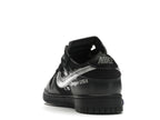 Nike Dunk Low Off White Lot 50 - Black/Metallic Silver-Black - DM1602-001 - 26