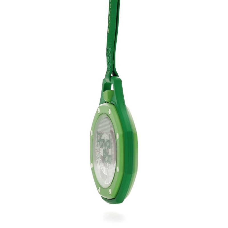 Swatch x Audemars Piguet AP Bioceramic Royal Pop Green Eight SSX03G100N, vista a 360 gradi 26 di 36