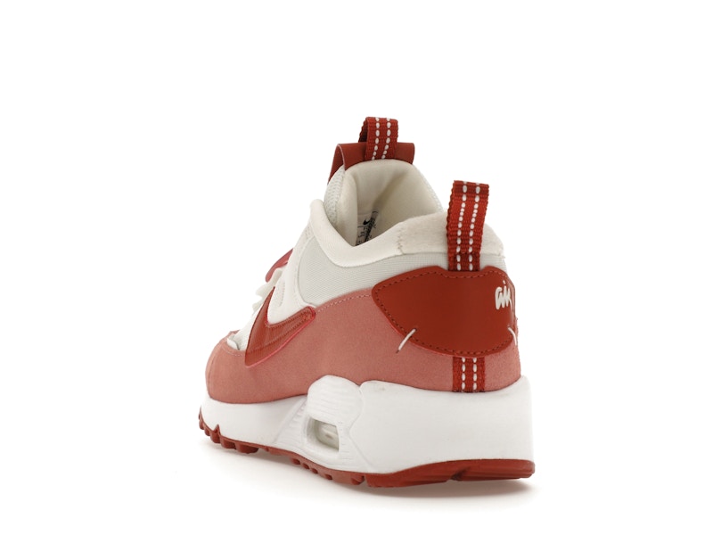 Nike Air Max 90 Futura Red Stardust Womens - Red Stardust/Summit White/Campfire Orange/Rugged Orange - FQ8881-618 - 26