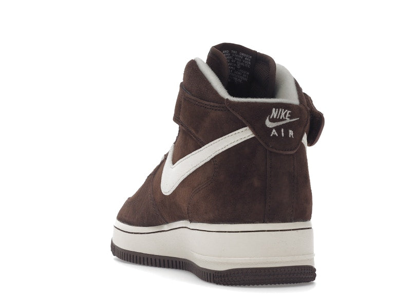 Nike Air Force 1 Mid Qs Chocolate - Chocolate/Cream - DM0107-200 - 26