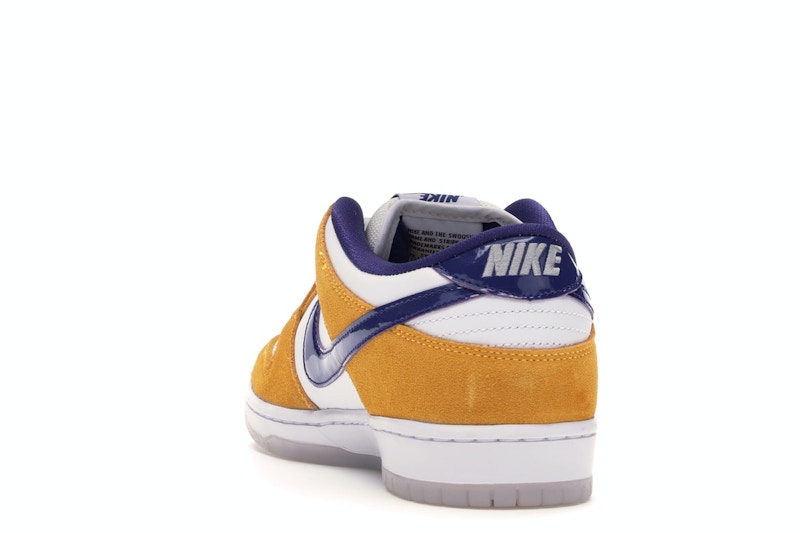 Nike SB Dunk Low Laser Orange - White/Regency Purple-Laser Orange - BQ6817-800 - 26