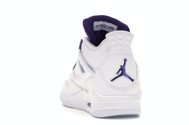 Air Jordan 4 Retro White Court Purple