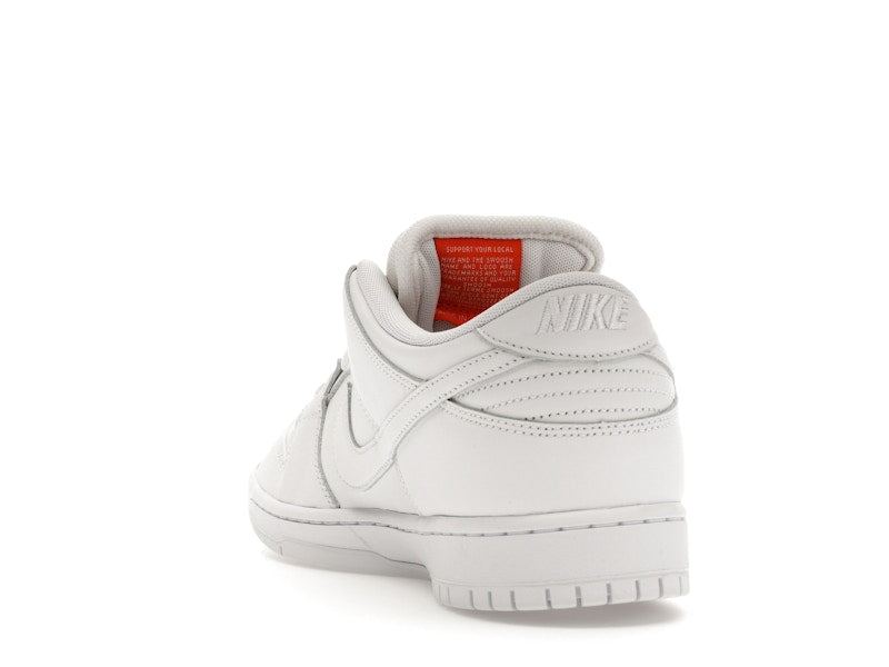 Nike Sb Dunk Low Pro Triple White - White/White/White/White - FJ1674-100 - 26