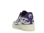 Nike Air Force 1 Low 07 Qs Purple Skeleton Halloween 2021 - Court Purple/Court Purple-White - CU8067-500 - 26