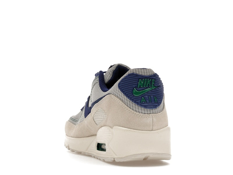 Nike Air Max 90 Coconut Milk Deep Royal Blue, vista a 360 gradi 26 di 36