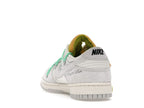 Nike Dunk Low Off White Lot 14 - Sail/Neutral Grey-Electro Green - DJ0950-106 - 26