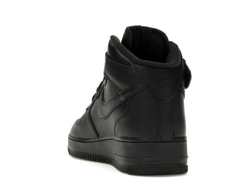 Nike Air Force 1 Mid Supreme Black, vista a 360 gradi 26 di 36