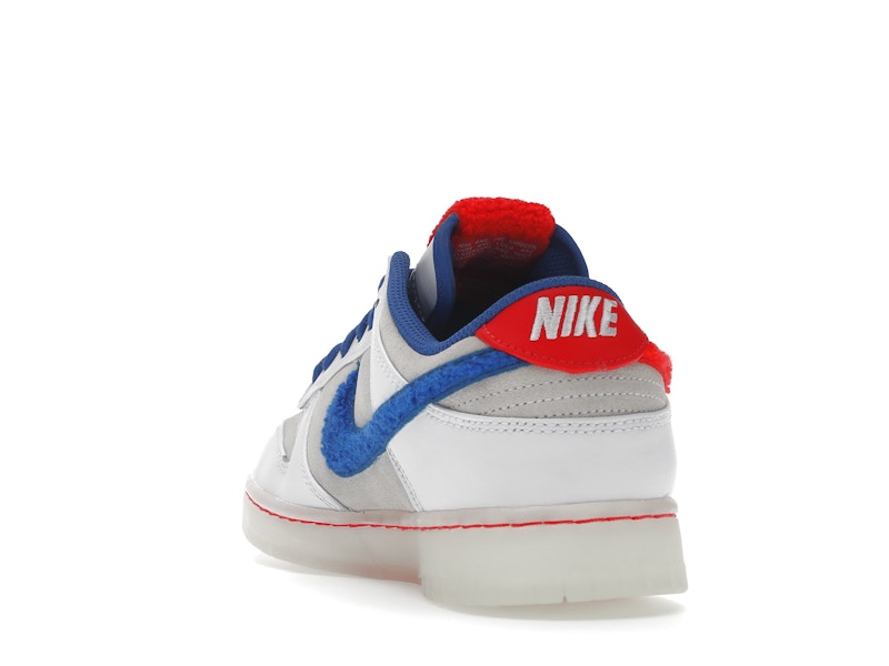 Nike Dunk Low Retro Prm Year Of The Rabbit White Crimson Varsity Royal - White/Crimson-Varsity Royal - FD4203-161 - 26