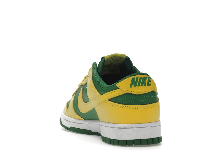 Nike Dunk Low Reverse Brazil - Apple Green/Yellow Strike-White - DV0833-300 - 26