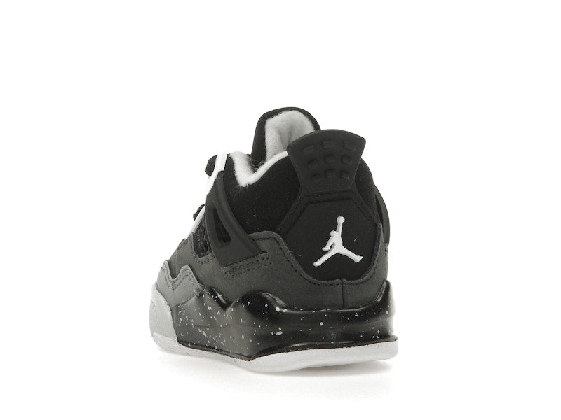 Air Jordan 4 Retro Fear 2024 (TD) - Black/White/Anthracite/Black/Pure Platinum - FV4538-002 - 26