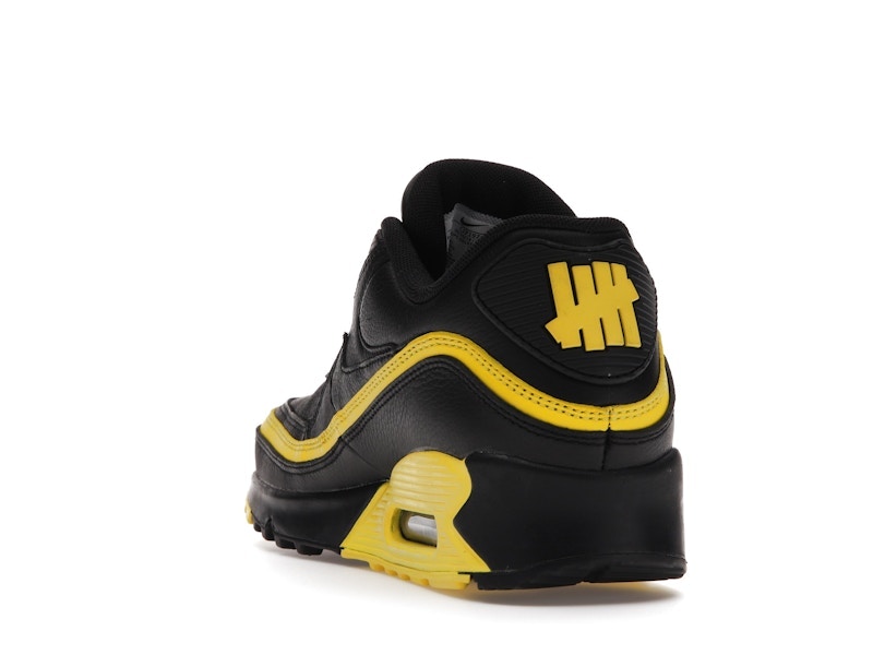 Nike Air Max 90 Undefeated Black Optic Yellow - Black/Optic Yellow - CJ7197-001 - 26