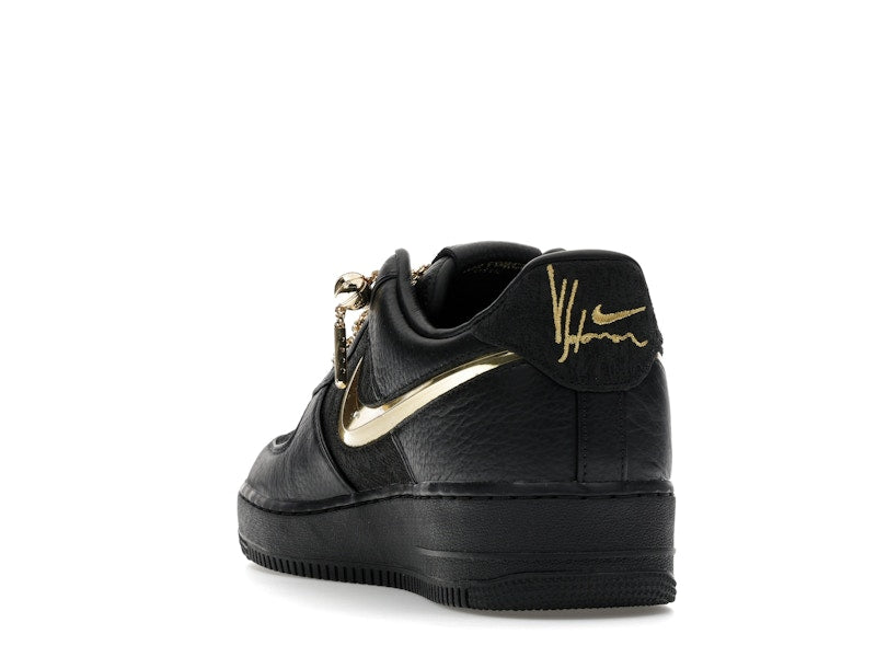 Nike Air Force 1 Low Victor Solomon ASW Black, vista a 360 gradi 26 di 36
