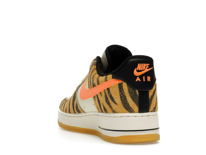 Nike Air Force 1 Low Daktari - Coconut Milk/Atomic Orange-Fuel Orange - DJ6192-100 - 26
