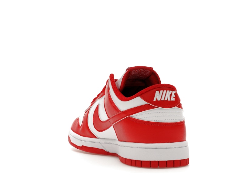 Nike Dunk Low St Johns 2025 - White/University Red-White - HF5441-104 - 26