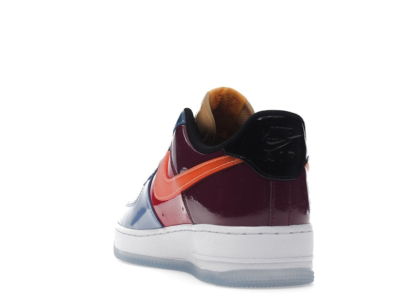 Nike Air Force 1 Low Undefeated Multi Patent - Polar/Total Orange-Multi-Color - DV5255-400 - 26