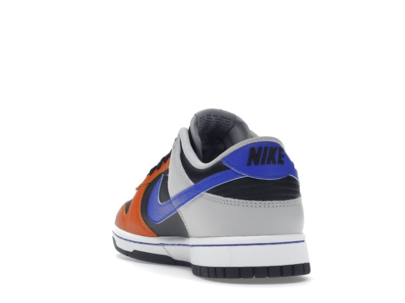 Nike Dunk Low EMB NBA 75th Anniversary Knicks - Black/Racer Blue-Grey Fog-Orange - DD3363-002 - 26