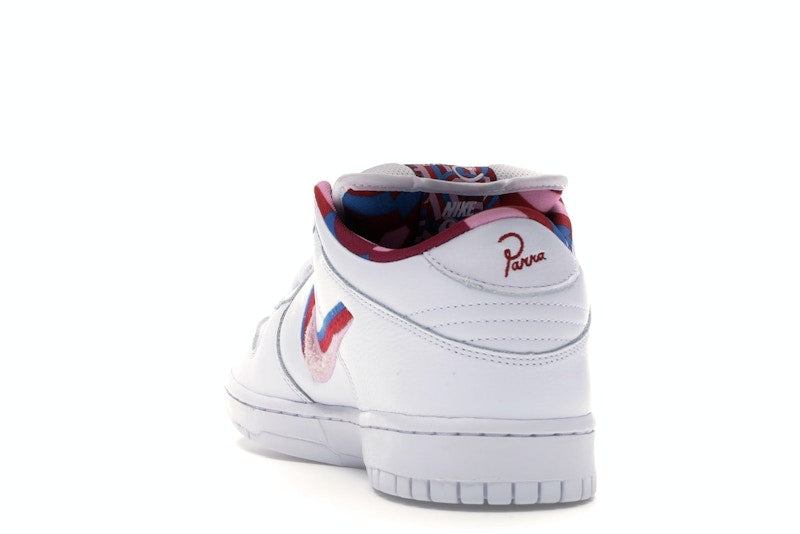 Nike Sb Dunk Low Parra - White/Red-Pink - CN4504-100 - 26