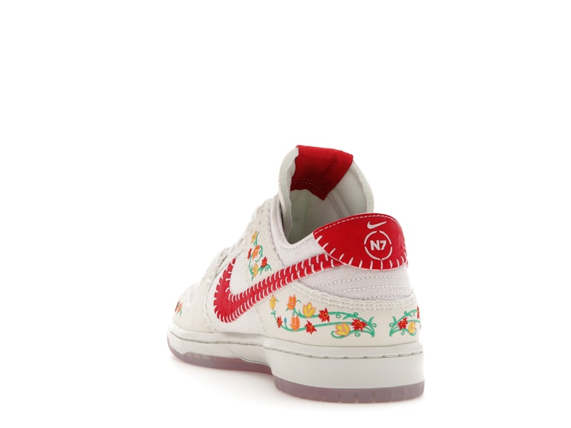 Nike SB Dunk Low Decon N7 Opti Yellow University Red - Opti Yellow/University Red-Bright Crimson-Stadium Green-Team Orange-Sail - FD6951-700 - 26