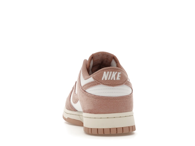 Nike Dunk Low Rose Whisper Gold Mini Swoosh (Women's), vista a 360 gradi 27 di 36