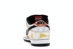 Nike SB Dunk Low Raygun Tie-Dye White - White/Black-Orange Flash - BQ6832-101 - 27