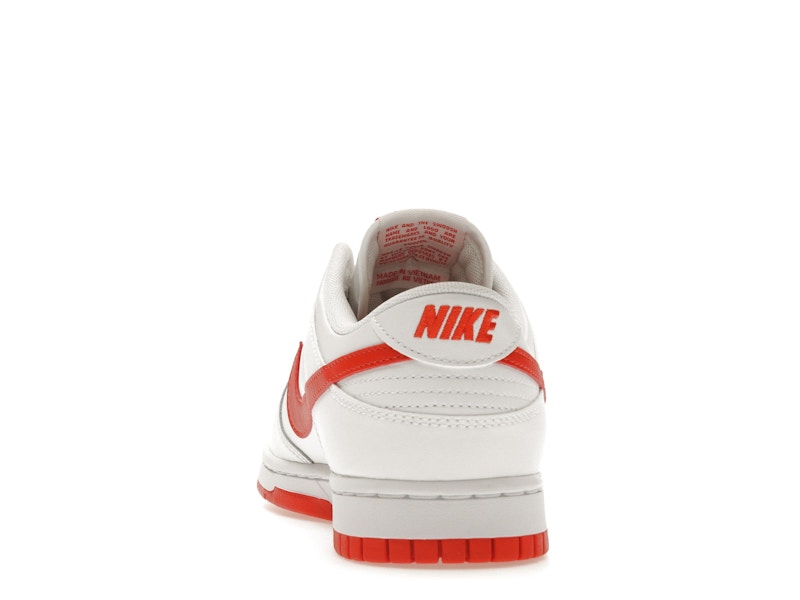 Nike Dunk Low Retro White Picante Red - White/Picante Red - DV0831-103 - 27