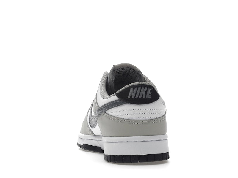 Nike Dunk Low Stencil Swoosh - White/Light Stone/Black - FD0661-100 - 27