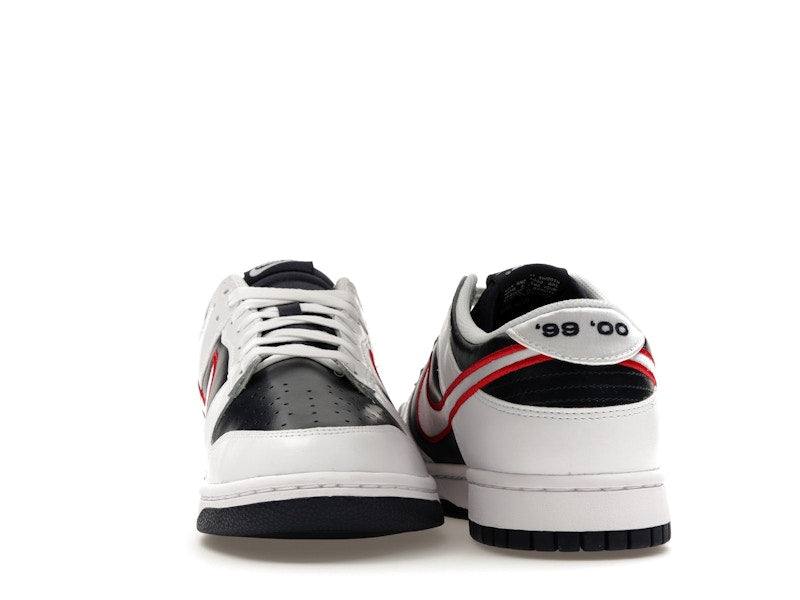 Nike Dunk Low Houston Comets Four Peat Womens - White/Obsidian/Wolf Grey/University Red - DZ2780-100 - 27