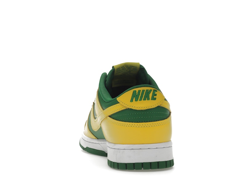 Nike Dunk Low Reverse Brazil - Apple Green/Yellow Strike-White - DV0833-300 - 27