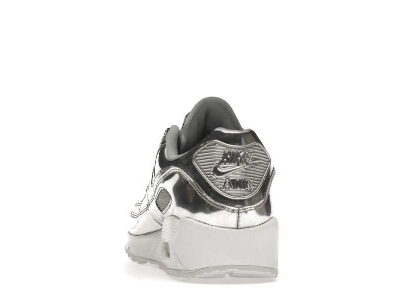 Nike Air Max 90 Metallic Silver 2020 (W) - Metallic Silver/Metallic Silver-White - CQ6639-001 - 27