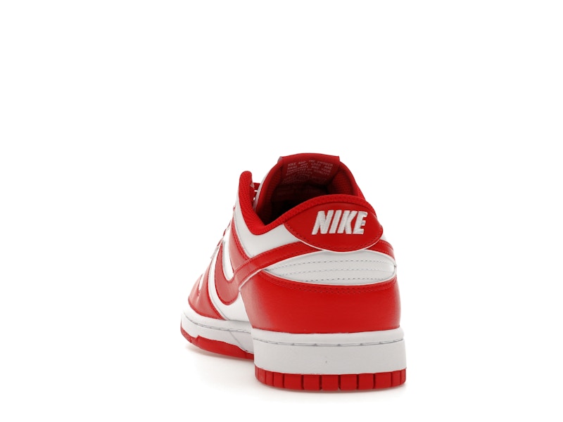 Nike Dunk Low St Johns 2025 - White/University Red-White - HF5441-104 - 27
