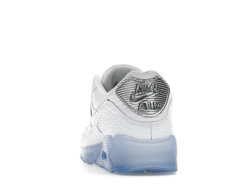 Nike Air Max 90 Terrascape White Croc Blue Tint - White/Blue Tint/Pure Platinum/Chrome - IU3638-100 - 27