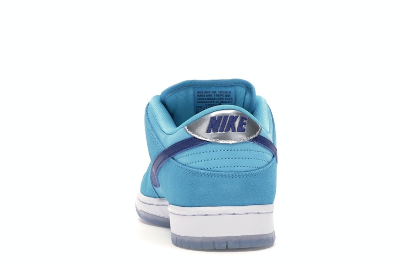 Nike Sb Dunk Low Pro Blue Fury - Blue Fury/Deep Royal-Blue Fury - BQ6817-400 - 27