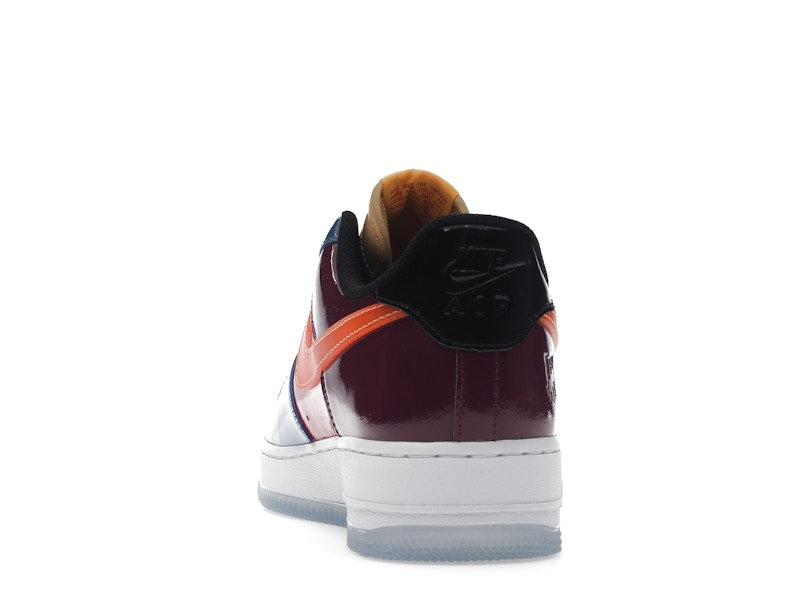 Nike Air Force 1 Low Undefeated Multi Patent - Polar/Total Orange-Multi-Color - DV5255-400 - 27