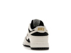 Nike Dunk Low Embossed Black Sail Womens - Black/Sail/Metallic Gold/Sail - IF3944-001 - 27