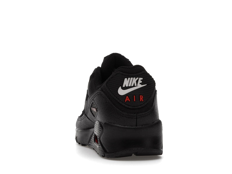 Nike Air Max 90 Black Sport Red - Black/Sport Red/White/Black - DC9388-002 - 27