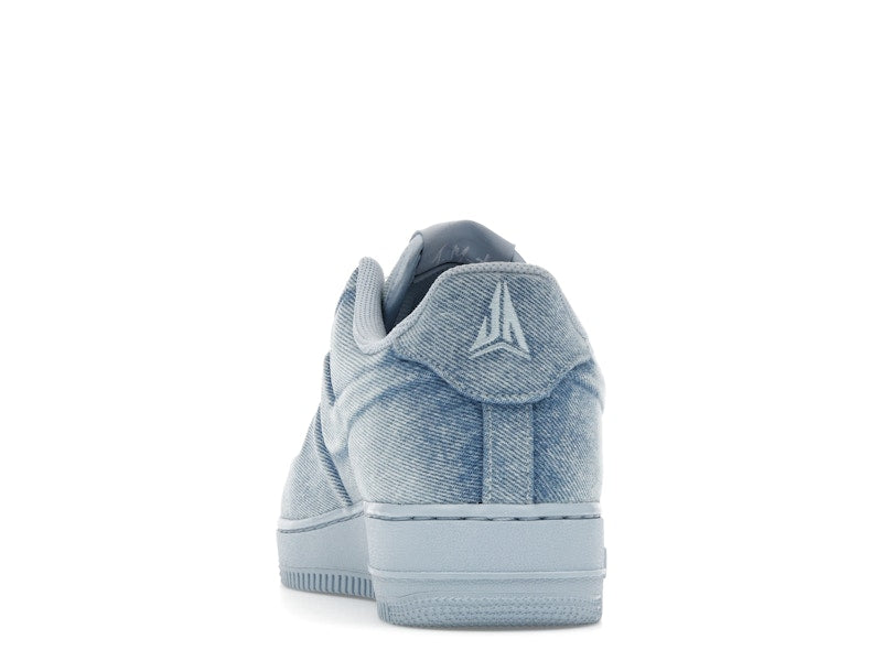 Nike Air Force 1 Low Ja Morant Denim Light Armory Blue - Light Armory Blue/White/Metallic Silver - IQ9773-400 - 27