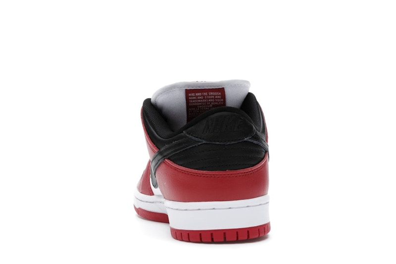 Nike Sb Dunk Low J Pack Chicago - Varsity Red/Black-White - BQ6817-600 - 27