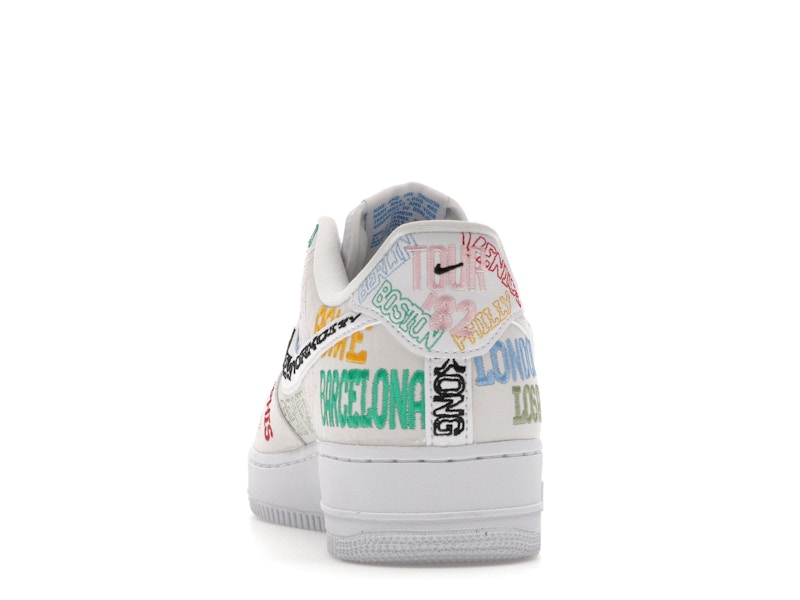 Nike Air Force 1 Low World Tour White - White/White - II1549-100 - 27