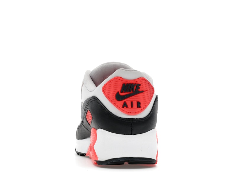 Nike Air Max 90 Infrared 2026 Iu1055 100 - White/Cement Grey/Infrared/Black - IU1055-100 - 27