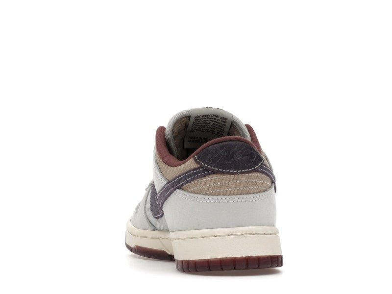 Nike Dunk Low Retro Se Off White Moon Particle Dark Raisin - Off White/Spruce Aura/Moon Particle/Dark Raisin - IB6752-100 - 27