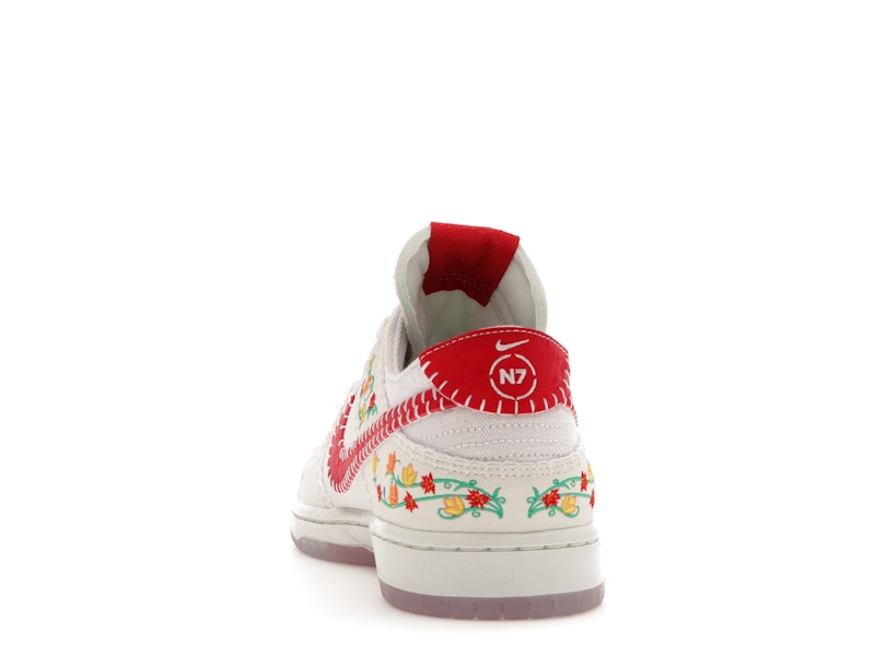 Nike SB Dunk Low Decon N7 Opti Yellow University Red - Opti Yellow/University Red-Bright Crimson-Stadium Green-Team Orange-Sail - FD6951-700 - 27